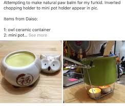 Daiso Chopping Board Holder Daiso Paw Balm Glassware