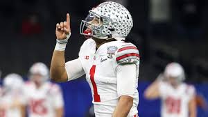 He did a good job with his feet. College Football Playoff Ohio State Qb Justin Fields Is Ready To Grab His Moment