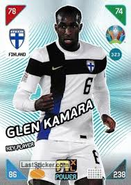 Glen kamara has been a big hit since he swapped dundee for scottish premiership rivals rangers finland fans voted overwhelmingly for the midfielder to be named the man of the match with kamara. Card 323 Glen Kamara Panini Uefa Euro 2020 Kick Off Adrenalyn Xl Laststicker Com