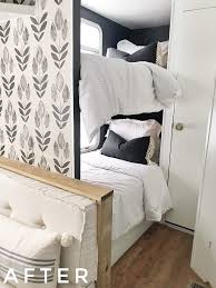 In the preceding article we tackled how to install the foundations of a bunk bed, that is, the frame. My 500 Camper Remodel That I Did All By Myself Proverbs 31 Girl