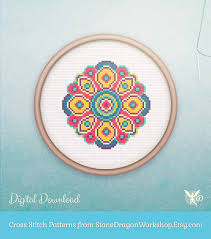 Making patterns is half the fun of cross stitch, so you're onto a good start. Looking For A Fun New Cross Stitch Project Get Mystic Mandala Ii From Stone Dragon Workshop Cross Stitch Patterns Stitch Patterns Cat Cross Stitch Pattern