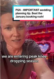 Trust us, January is wild for wedding enquiries and bookings. If you are  planning