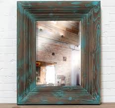 Mgo and wood composite.key holes and instructions. Distressed Wood Framed Mirror Large Wood Framed Wall Mirror Decorative Wall Mirrors Antique Farmhouse