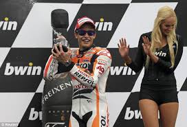 Marc marquez scare as he sends rc213v flying into airfence. Marc Marquez Claims Fourth Straight Victory After Pole Sitter Cal Crutchlow Crashes At Brno Daily Mail Online