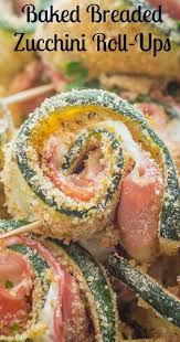 Maybe you would like to learn more about one of these? Baked Breaded Zucchini Roll Ups Are A Healthy Delicious Baked Appetizer Side Dish Or Serve With A Sala Baked Breaded Zucchini Zucchini Rolls Appetizer Recipes