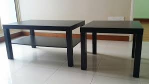 Shop for coffee end table set online at target. Black Brown Coffee Table And Small Side Table Set For Sale Furniture Tables Chairs On Carousell