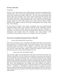 Peristiwa 13 mei pada tahun 1969 adalah rusuhan kaum yang berlaku sebagai kemuncak masalah perpaduan di malaysia. Https Dlscrib Com Download Peristiwa 13 Mei 1969 5994f4ecdc0d600d06300d17 Pdf