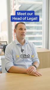 Meet Clint, Head of Legal