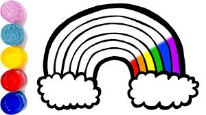 C'est un arc coloré avec le rouge à l'extérieur et le violet à l'intérieur. Dessiner Et Colorier Apprendre Les Couleurs Avec Des Coloriages Arc En Ciel Planete Coloriage Youtube