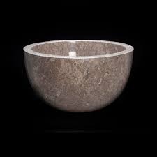 marble deep stone vessel sink
