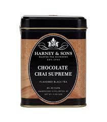Chocolate Chai Supreme Natural Chocolate Harney Sons Chai