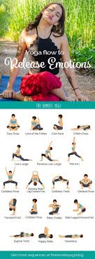 Yoga To Release Emotions Printable Yoga Pdf Yoga Poses Yoga Training Yoga Tips