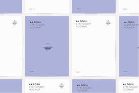 A4 Form Mockups A4 Form Mockup Design Mockup