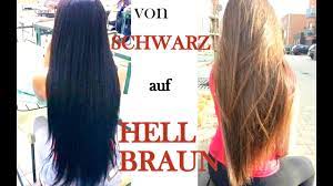 Das problem ist eben das sie zu dunkel sind es sieht fast schwarz aus und ich möchte wieder mein alts braun zurück. Von Schwarz Auf Hellbraun Haare Naturlich Aufhellen Unter 5 Youtube