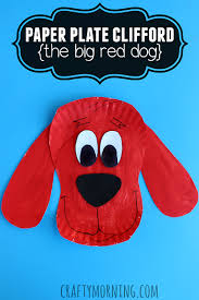 Just click to print out your copy of this clifford snow coloring page. Paper Plate Clifford Craft For Kids Big Red Dog Crafty Morning
