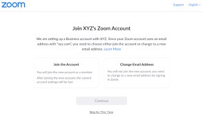 Account Consolidation With Associated Domains Zoom Help Center