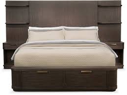 Malibu Queen Tall Storage Wall Bed Umber Luxury Bedding Master Bedroom Bedroom Furniture Furniture