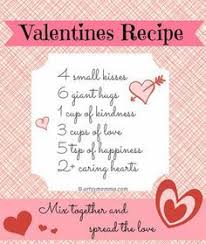 Sweet Recipe For Valentine S Day Poem Free Printable Valentines Day Poems Valentines Poems Happy Valentine Day Quotes