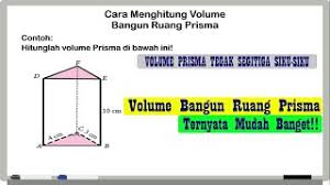 We did not find results for: Cara Menghitung Volume Prisma Tegak Segitiga Siku Siku Youtube