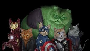 Avengers Cats Are The Best Cats Jenny Park Comic Book Superheroes Super Cat
