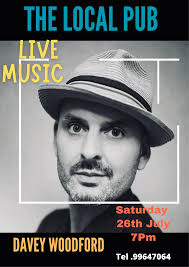 🍺 The Local Pub 🍺 Chlorakas Village 🪩✨ SATURDAY 𝐍𝐈𝐆𝐇𝐓✨🪩 📆  Saturday, 26th July 🕰 7PM