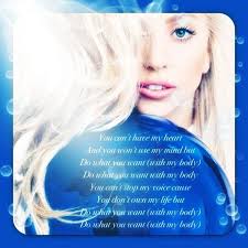 Lady Gaga Lady Gaga Quotes Lady Gaga Her Music