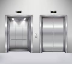 Download Free Vector Elevator Door Illustration