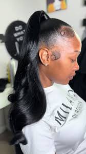 Low Half Up Half Down Sew in Curly