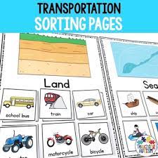 Preschoolers love activities that include playing with all types of transportation theme items including vehicles such as cars, trucks, airplanes and more. Transportation Sorting Activity Worksheets Teachers Pay Teachers