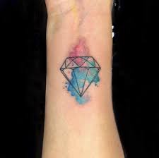 What are the most popular watercolor tattoos? Instagram Photo By Nadya Natassya Dec 16 2015 At 9 20am Utc Diamond Tattoo Designs Ruby Tattoo Mini Tattoos