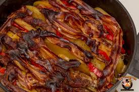 Schichtfleisch Mit Kartoffeln Aus Dem Dutch Oven Bbq Hannover Schichtfleisch Schichtfleisch Rezept Fleisch