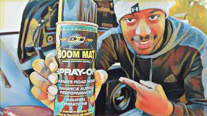 Sound Treat Your Car For Better Sound Boom Mat Spray Youtube