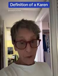 Liberal woman says she's sick of being called a 'Karen' by Trump  supporters. Liberal woman: "Okay, so I want to finally straighten something  up. I'm sick and tired of Trump supporters calling
