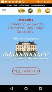 Pch I Jcg Confirm What Win For Life Pch Dream Home Pch Sweepstakes