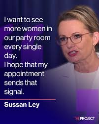 Opposition Leader Sussan Ley has responded to criticism regarding her  shadow cabinet selections after replacing several conservative women,  resulting in a lower number of women in her cabinet compared to Peter  Dutton,