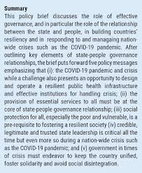 Example of argumentative essay about war on drugs 19 pdf in english essay covid about research paper on family law in india. Covid 19 And Reaffirming State People Governance Relationships Department Of Economic And Social Affairs