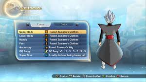 T_t looks like we won't get any of the other universes' characters at this rate, aside from universe 6. Fused Zamasu S Clothes And Wig Xenoverse Mods