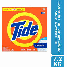 It keeps your whites white and your colors colorful, with a refreshing scent, wash after wash. Shop Tide He Turbo Powder Laundry Detergent With Acti Life Original Scent 7 2kg Online Jumia Ghana