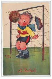 Sports Football Carte Illustree Par Beatrice Mallet Publicite Pour La Illustration Art Illustration Mallets