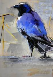 Time Keeper By Dawn Emerson Karga Tablolar Resim