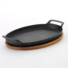 Bobby Flay Preseasoned Castiron Sizzle Pan With Trivet Best Value Buy On Amazon Castironskillet It Cast Cast Iron Wood Stove Cooking