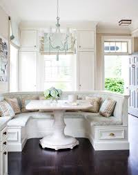 Linon ardmore kitchen nook set, white. Banquette Kitchen Nook Inspiration Purewow