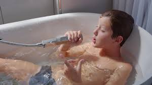 Cover baby with a dry washcloth or small towel to keep him warm while you wash different parts of his body. White 9 Years Old Girl Stock Footage Video 100 Royalty Free 15846154 Shutterstock