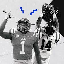 Dekaylin zecharius dk metcalf (born december 14, 1997) is an american football wide receiver for the seattle seahawks of the national football league (nfl). D K Metcalf Vs A J Brown Ole Miss Nfl Draft Wrs Are Different Players Sbnation Com