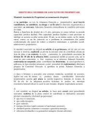 Toate informațiile apartamentului la îndemâna tafișe contabile, facturi individuale, fișe consum apă printabile și usor de accesat;poți clarifica. Drepturile Membrilor Asociatiei De Proprietari Fapr