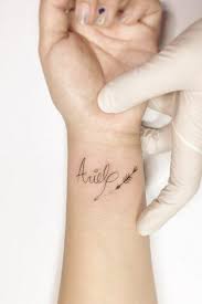 The good thing about a simple tattoo is that you can always add a. 39 Delicate Wrist Tattoos For Your Upcoming Ink Session Name Tattoos On Wrist Meaningful Wrist Tattoos Small Wrist Tattoos