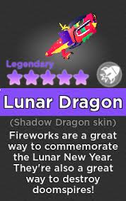List of all super doomspire codes. Lunar Dragon Super Doomspire Wiki Fandom