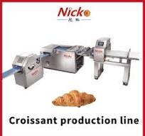 Full Automatic Croissant Production Line Croissant Making Machine Butter  Croissant Production Line