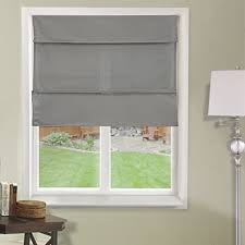 It's also possible to buy them in standard sizes. Amazon Com Chicology Cordless Magnetic Roman Shades Window Blind Fabric Curtain Drape Light Filtering Privacy Daily Grey 36 W X 64 H Home Kitchen