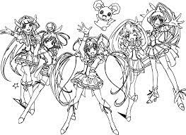 Printable glitter force school coloring page. Pin On Glitter Force